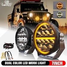 Pair Round 7" LED Driving