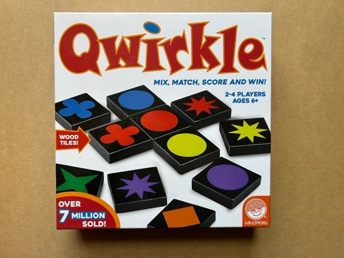 Qwirkle board game brand - game,