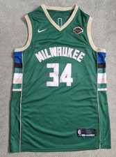 Nike Swingman Jersey Giannis Antetokounmpo NBA #34 Milwaukee Bucks