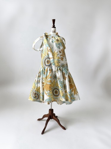 Floral halter sundress for