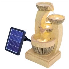  Solar Garden Water Feature
