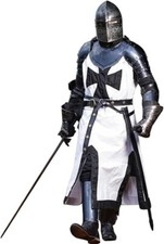 Medieval Black Templar Knight