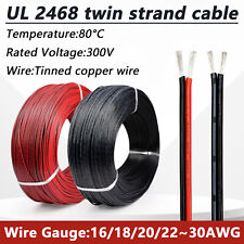 Twin 2 Core Flat PVC Cable