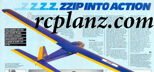 Airplane plans patterns - r/c,