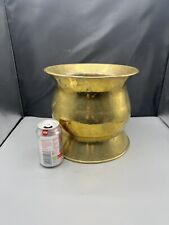 Vintage Brass Flower Pot Tub Good Size Indloor Or Outdoor 1970s/80s