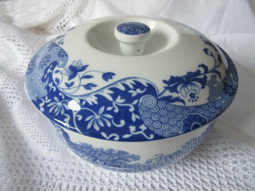 Spode blue italian two - blue, handle