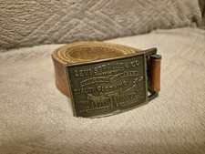 Vintage Brown Leather Levis