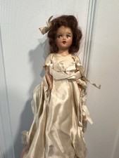 Small Antique Bride Doll-cute