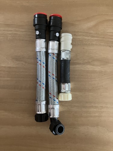 Salamander shower pump braided - pump,