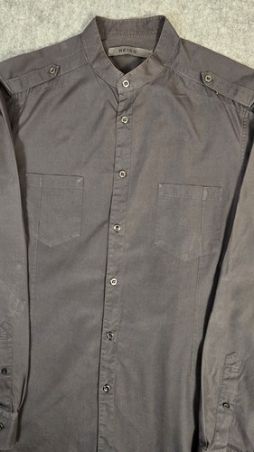 Reiss mens grey grandad - reiss,