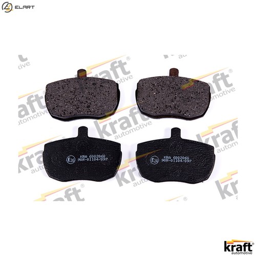 Brake pad set - pad,