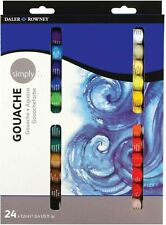 Daler Rowney Simply Gouache Paint Set - 24 x 12ml Tubes