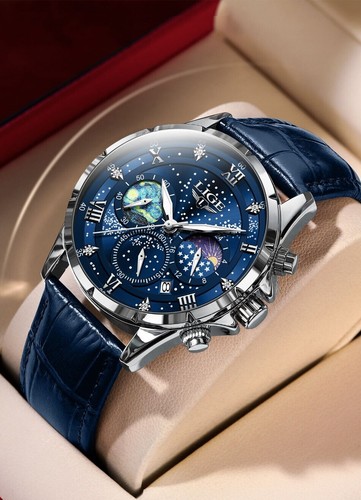 Mens watches moon phase - mens,
