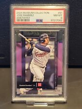 Jose Ramirez Topps Museum Collection 2024 Amethyst Card /99 PSA (Pop 1)
