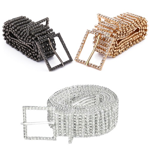 Diamante chain waist - chain, belts