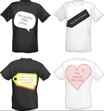 CUSTOM PRINTED T-SHIRT 100%