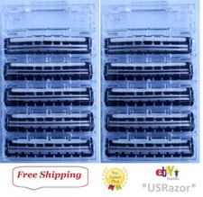 10 Schick FX Razor Blade Cartridge Refill Fit Wilkinson Performer Tracer Diamond