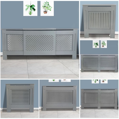 Modern radiator cover wood mdf - wood,