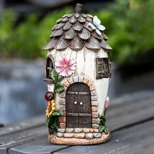 Garden Fairy House Acorn Solar