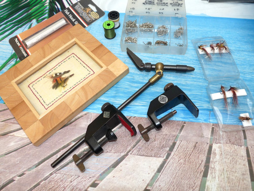 Veniard lever fly tying vice - , &