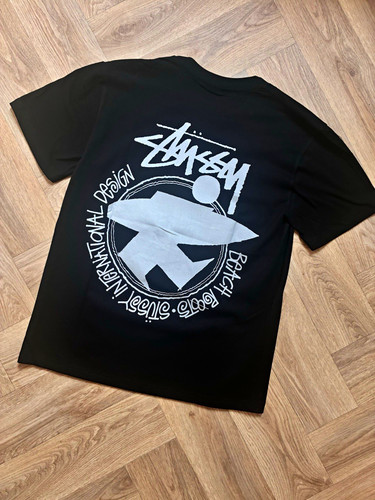 Stüssy men black graphic - stüssy, men's