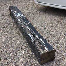 solid heavy reclaimed oak beam longest 250/23/23 and 2x 245/30/30 salvage mantle