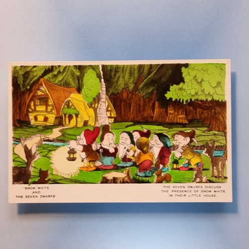 Walt disney postcard - c1940, the