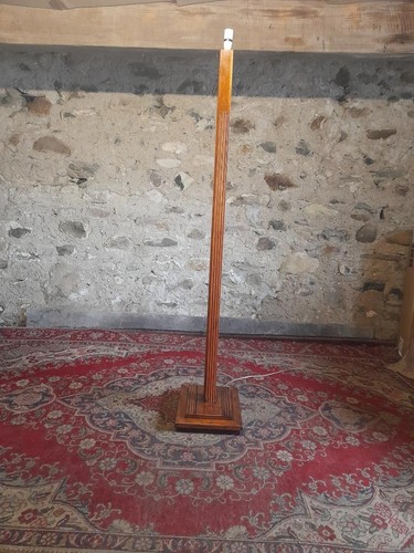 Art deco standard lamp - art,
