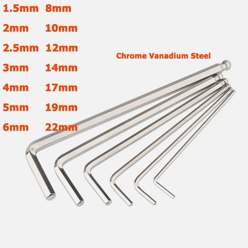 5mm 22mm crv metric allen - 1.5mm-22mm,