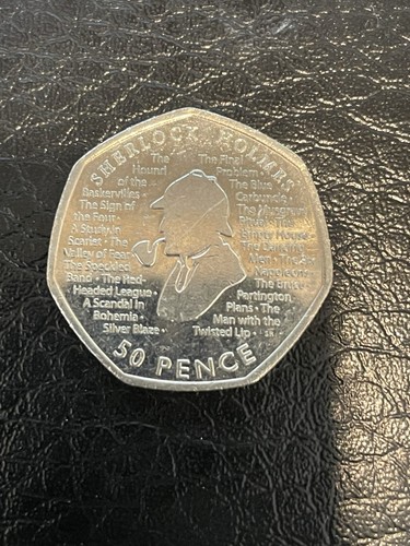 Sherlock holmes 50p - sherlock,