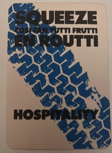 Squeeze tutti frutti 1985 tour - frutti,