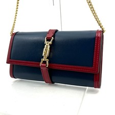 GUCCI Jackie Wallet Crossbody Leather [ UNUSED ] Authentic