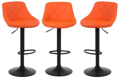 Bar stools black grey - stools,