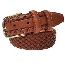 MENS ITALIAN CALF LEATHER BELT