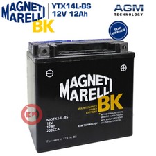 Marelli Battery YTX14L-BS 12A Harley Davidson Xln Sportster Nightster 1200 2008