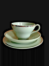 Wedgwood   Cup, Saucer and Plate Green Etruria & Barlaston
