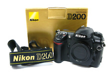 Nikon D200 10.2MP Digital Camera Body Only Boxed With Accessories