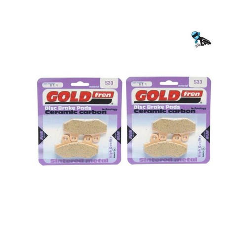 S33 front brake pads set - s33,