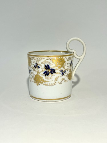 Derby porcelain coffee can - porcelain,