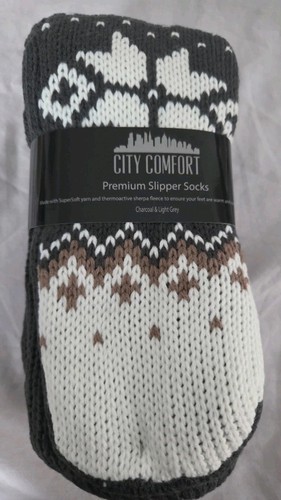 Mens grey and - cream,