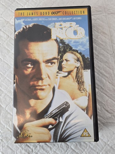 James bond 007 vhs - no,