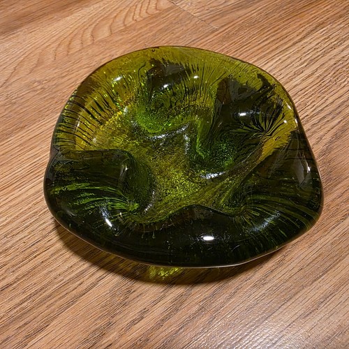 Vintage mcm blenko glass art - blenko,