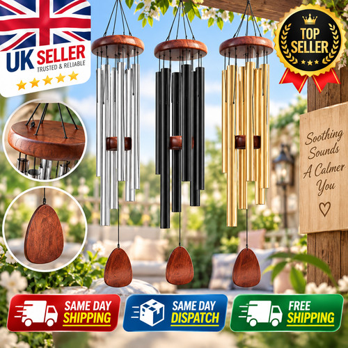 Wind chimes large deep tone - wind,
