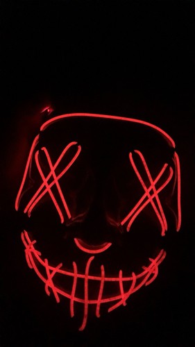 Anonymous mask led - mask, v