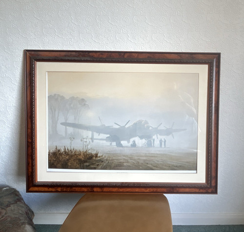 Framed print lancaster - framed, print,