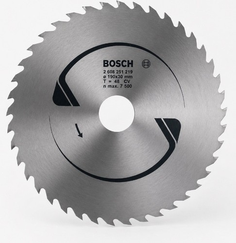 Bosch 190mm 30mm 40t - x, steel