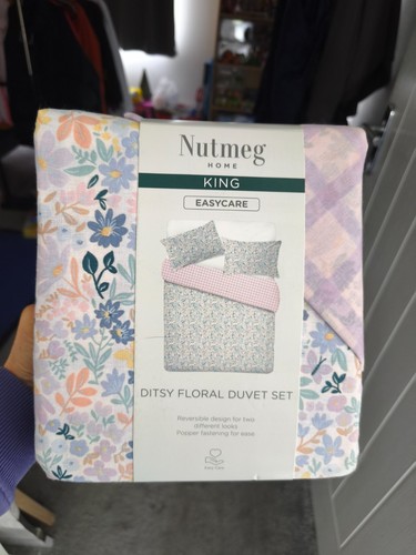 Nutmeg easy care king size - easy,