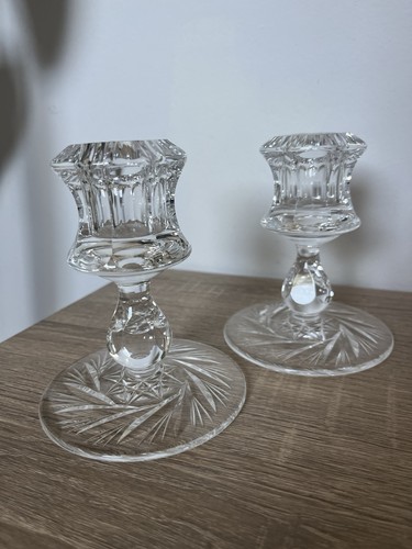 Set two vintage czech cut - a, of