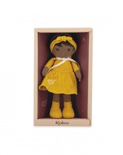 Beautiful soft doll in warm