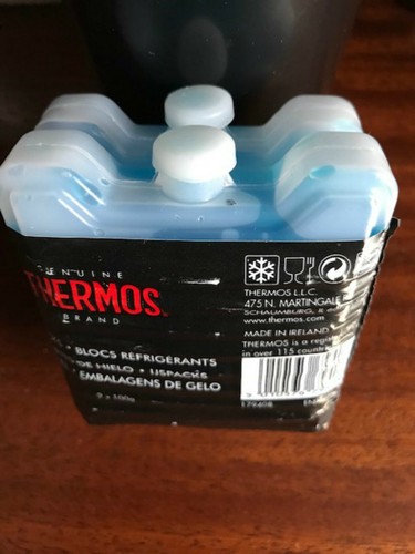 Pack blue thermos brand - pack, of